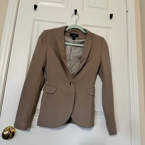 HM Fitted Blazer in Medium Beige